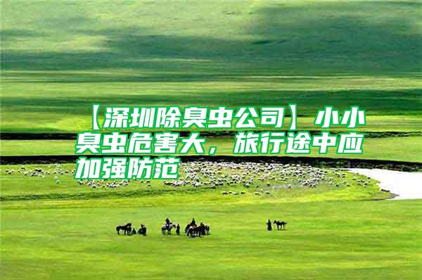 【深圳除臭蟲公司】小小臭蟲危害大,旅行途中應(yīng)加強防范