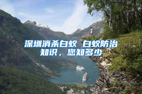 深圳消殺白蟻 白蟻防治知識，您知多少